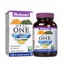BlueBonnet Nutrition Mens' ONE 40+ Multiple à base d'aliments entiers, multivitamines pour hommes 40+, sans soja, sans OGM, sans gluten, casher, 30 capsules végétales, 30 portions