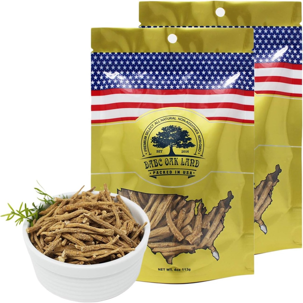 American Ginseng uit Wisconsin, American Wisconsin Ginseng Branch Root for Tea 