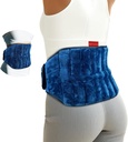 Plaquette de chauffage à micro-ondes Comfytemp pour soulager la douleur au dos, Crampes, 2,5LB Portables Plaquettes de chauffage micro-wavables, Thérapie de chaleur humide pour Sciatica, Coccyx de taille, Récupération de compression chaude Obtenez bien cadeau