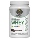 Tuin van het leven Sport Wei Proteïne Poeder Chocolade, Premium Grass Fed Wei Proteïne Isolaat Plus Probiotica voor de gezondheid van het immuunsysteem, 24g Proteïne, Niet GGO, Glutenvrij, Koud Verwerkt - 20 Servers