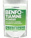 XPRS Nutra Benfotiamine Powder (Thiamine) - Fat Soluble Happy Heart Thiamine Supplément - Vitamine avancée B1 Benfotiamine pour un boost cognitif - Vegan Friendly Benfotamine Powder (.25 Ounce)