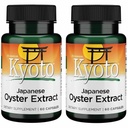 Swanson Kyoto Extrait d'huître japonais - Supplément naturel Promouvoir la conduite et le bien-être pour les hommes et les femmes - (500 Milligrammes 60 Capsules) (2 Pack)