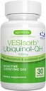 Igennus Advanced VESIsorb Ubichinol 100mg 30 Softgels, 600% Biobeschikbaarheid, snelwerkend water-oplosbaar Co-enzym Q10 Supplement voor energie en hart, 1-maand levering