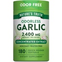De waarheid van de natuur Odorless Knoflook Softgels 