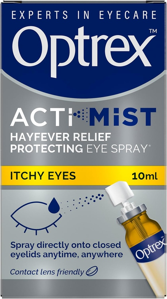 Optrex ActiMist 2-in-1 Oogspray voor Itchy Plus Watery Eyes - 10 ml by Optrex