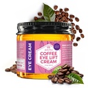 Leven Rose Lifting Coffee Eye Cream met Cafeïne 1 oz - Natuurlijke oplossing voor donkere kringen en gezwollenheid - Firming Anti-Aging Under Eye Treatment