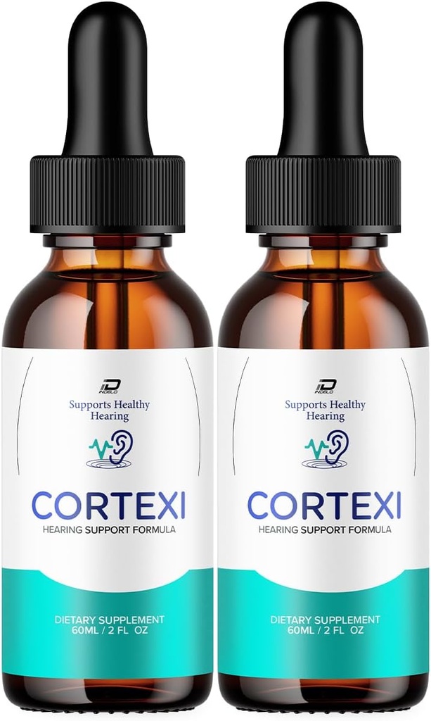 Cortexi Tinnitus oordruppels - Cortexi 24, Cortexi Liquid Drops, Cortexi Reviews, Cortexi Drops voor oorreliëf (2 Pack - 120 ML)