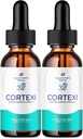 Cortexi Tinnitus oordruppels - Cortexi 24, Cortexi Liquid Drops, Cortexi Reviews, Cortexi Drops voor oorreliëf (2 Pack - 120 ML)