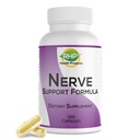 Zenuwondersteuningsformule voor de voedingsondersteuning van neuropathie. Verlichting van zenuwpijn, pijn en ongemak. B-complex met foliumzuur. 120 capsules