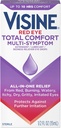Visine Multi-Symptoom Eye Drops - Adstringerende, Lubricant & Redness Reliever voor geïrriteerde, droge, rode ogen - 0,5 fl. oz
