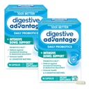 Digestieve voordelen IBS Probiotica voor de spijsvertering van de gezondheid en intensieve darmondersteuning, voor vrouwen en mannen met digestieve enzymen, ondersteuning voor incidentele opgeblazen & Gut Health, 96ct capsules (2)