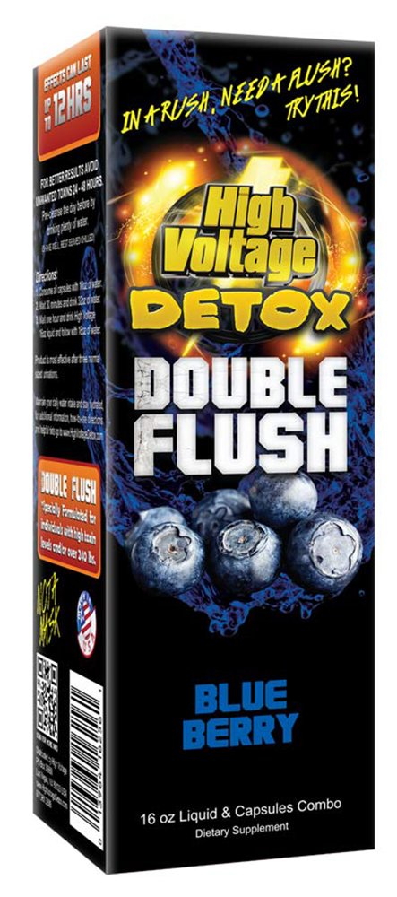 Hoge spanning Detox Double Flush Blue Berry