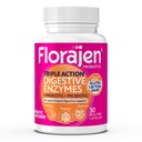 Florajen digestieve enzymen met probiotica en prebiotica - drievoudige actieformule voor Gut Health, opgeblazen, & gasrelief - ondersteunt Gluten en zuiveldigestie - schone, niet-GMO - 30-count