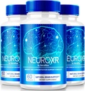 (3 Pack) NeuroXR Capsules, Officiële Neuro XR Pillen, Premium Formule met Natuurlijk Afgeleide Ingrediënten om Geheugen en Focus te ondersteunen, Neuro X R Reviews (180 Capsules)