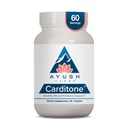 Ayush Herbs Carditone - Supplément santé cardiaque naturelle pour les femmes et les hommes, soutien cardiovasculaire holistique avec Rauwolfia, Arjuna, Calcium et Magnésium - 60 Caplets végétariens (1 comte)