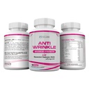 Skin Beauty Solutions (4) Anti-rimpel Max Supplements 240 Capsules w/Resveratrol, Alpha Lipoic Acid, Collageen, DMAE, Hyaluronic + Pillen