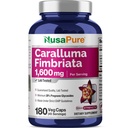 NusaPure Caralluma Fimbriata 1600mg - 180 Veggie Capsules (Non-GMO, Veganistisch)