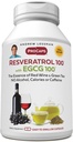 ANDREW LESSMAN Resveratrol-100 EGCG 100mg - 360 Capsules - Deux antioxydants naturels, sans alcool ou caféine.