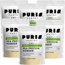 PURIS Poudre de protéines de pois organiques – USDA Protéine végétalienne biologique de 27g Protéine végétale par portion