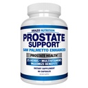 Arazo Nutrition Prostate Supplement - Saw Palmetto + 25 herbes - Réduire les mictions fréquentes, réduire la perte de cheveux, soutenir l'endurance – Extrait homéopathique unique de plantes suppléments de santé - Capsule ou pilule