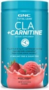 GNC Total Lean CLA + Carnitine Verbetert Lichaamssamenstelling en brandstof Spierherstel, Stimulerend Gratis en Suikervrij Berry Sorbet 60 porties