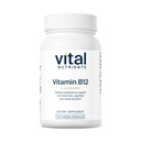 Nutriments vitaux Vitamine B12 1000mcg - Vegan - méthylcobalamine pour la santé du métabolisme, de la cognition et du système nerveux* - Supplément haute puissance B12 - sans gluten, sans lait, sans soja - 100 capsules