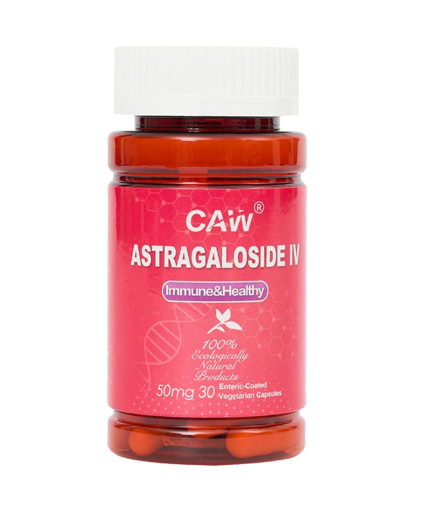 CAW Max Absorptie Astragaloside IV 98% 50mg 30 Capsules Immune Support 