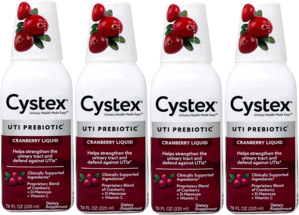 Cystex Liquid Cranberry Complex, 7.6 Fl Oz (verpakking van 4)