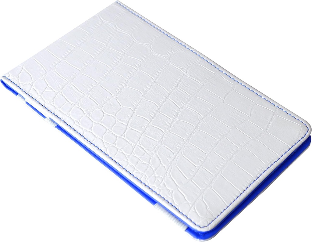Premium Crocodile Effect Scorecard houder met onbeperkt afdrukken Golf Game Trackers Sheets