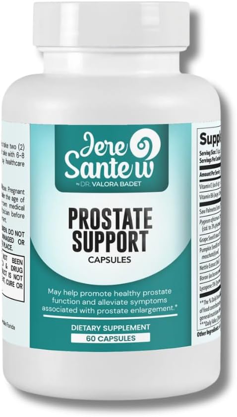 Prostate Support Supplement met Saw Palmetto, Pygeum & Lycopeen 