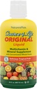 NaturesPlus Source de vie Fruits liquides et tropicaux - 30 fl oz, paquet de 3 - Multivitamines et suppléments minéraux - Sans gluten, végétarien - 90 portions totales