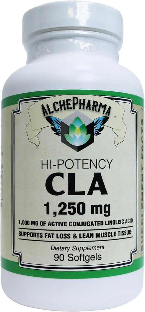 CLA (True Active Conjugated Linoleic Acid) • High Potency - Optimale 1:1 Ratio van isomeren• 1.250mg Softgels
