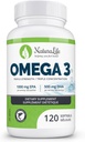 Triple Strength Omega 3 Fish Oil Capsules 