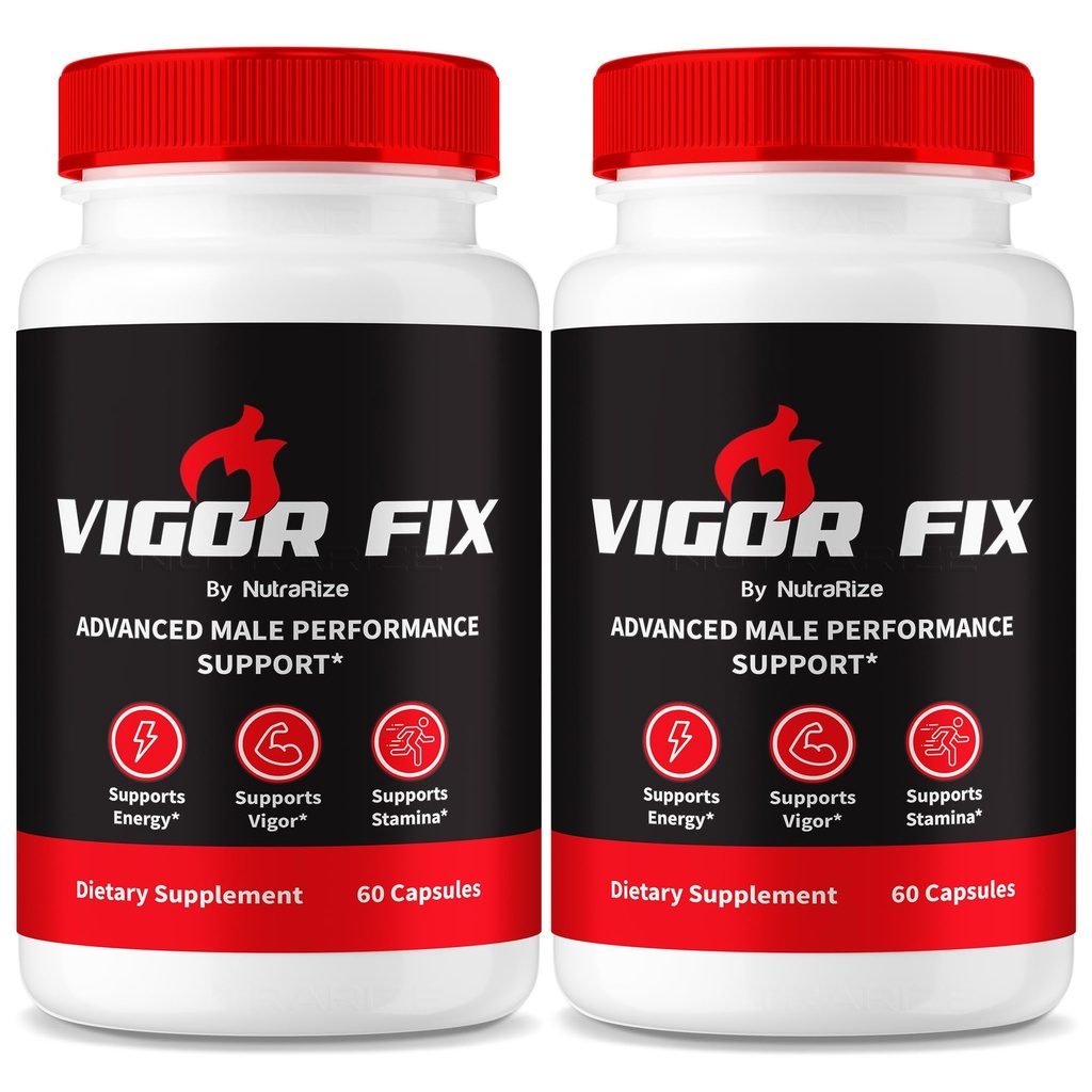 (2 Pack) Vigor Fix mannelijke supplement, VigorFix pillen voor mannen, dagelijkse voeding voor algemene gezondheid en welzijn, Vigor vaste ondersteuning Capsules voor vertrouwen en energie, beoordelingen (120 capsules)