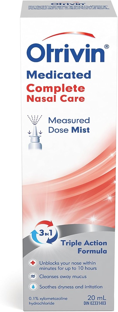 Otrivin Medicinal Complete Neusverzorging (Spray) (gemeten dosisnevel)
