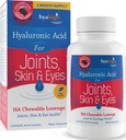 Lozenge à l'acide hyaluronique à l'acide hyaluronique - Comprimés à l'acide hyaluronique à l'acide hyaluronique à l'acide hyaluronique pour soins de la peau et yeux – suppléments à l'acide hyaluronique à l'acide végétalien, sans sucre et favorisés par les baies (compte 60)