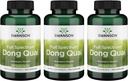 Swanson Dong Quai 530 Milligrammen 100 Capsules 3 Verpakking