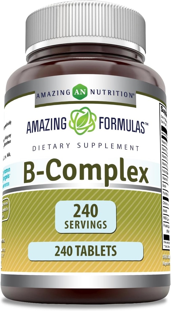 Amazing Formulas Vitamine B Complex with 11 Key Nutrients 