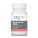 Allergy Research Group QuatreActiv Folate Supplement - Methylfolaat, 5-MTHF, Methylation Support, Quatrefolic, Vegetarische Capsules - 90 Tel.