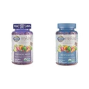 Tuin van het leven Organics Prenatale Gummies Multivitamine met vitamine D3, B6, B12 & Organics Mannen Gummy Vitaminen Multi Berry, 120 Tellen