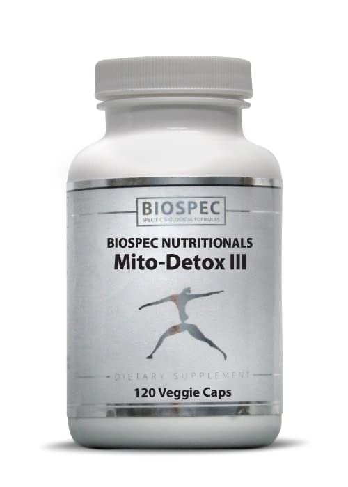 BIOSPEC NUTRITIONALS Mito-Detox III - N-Acetyl Cysteine (NAC), Acetyl L-Carnitine, Alpha Lipoic Acid (ALA), Co-Q-10