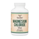 Magnesiumchloride (Cloruro De Magnesio) - 180 Capsules, 1000mg per portie, Ondersteunt Digestieve en Bone Health - Non-GMO en Glutenvrij door Dubbel Hout Supplementen
