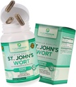 Pure Premium St. Johns Wort Capsules 500mg - Mood Support Supplement - Herbal & Natural Normal Stress Supplementen - St John Wort Support Positieve Mood voor mannen en vrouwen - 3 maanden levering - 100 capsules