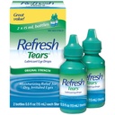 Verfrissen Tranen, Lubricant Eye Drops, 2 Flessen .5 fl oz (15 ml)