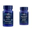 Life Extension Super Ubichinol CoQ10 Heart Health Cellular Energy 60 Softgels & Macuguard Ocular Support Lutein Zeaxanthine Saffron Astaxanthine Eye Health 60 Tel.