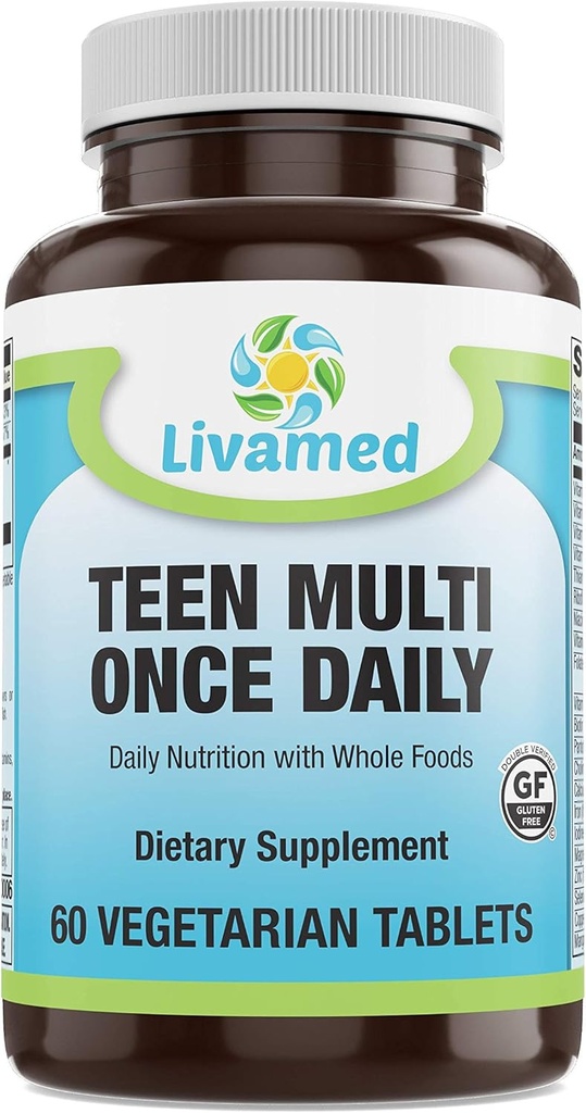 Natural Food Rich Teen Multivitamine Supplement 