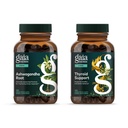 Gaia Kruiden Ashwagandha Root - Gemaakt met biologische Ashwagandha Root - 120 Vegan Liquid Phyto-Capsules & Thyroid Support - Ondersteuning van gezonde metabolische balans en algehele welzijn - 120 Vegan Liquid Phyto