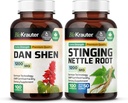 BIO Krauter Dan Shen 100 Capsules & Stinging Nettle 100 Capsules