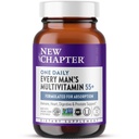 Nouveau chapitre Multivitamine homme 50 Plus pour le cerveau, le cœur, la digestion, la prostate et l'immunité Support avec 20+ nutriments + Astaxanthine - Chaque jour 55+, doux sur l'estomac - 72 ct