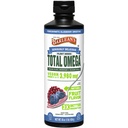 Barlean's vloeibare Vlaszaad, Borage en Algenolie Omega 3-supplement, Granaatappel Blueberry Smaak, Vegan EPA en DHA, Vlas en Borage Zaadolie met 3,980 mg Omega-3-6-9, 16 oz